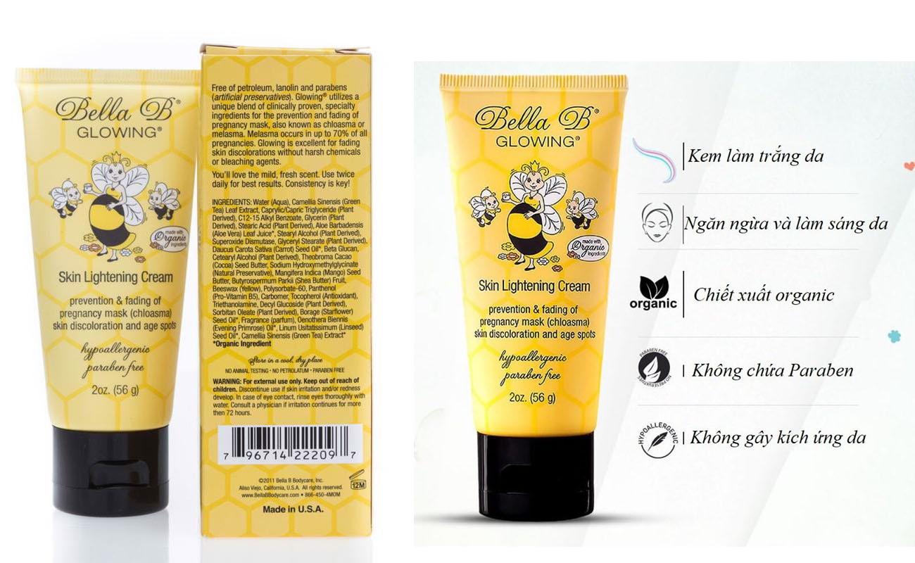 Organic Bella B Glowing Skin Lightener