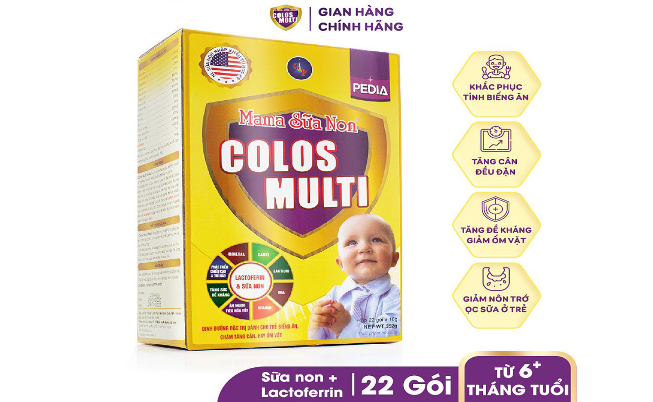 Sữa Colos Multi Pedia