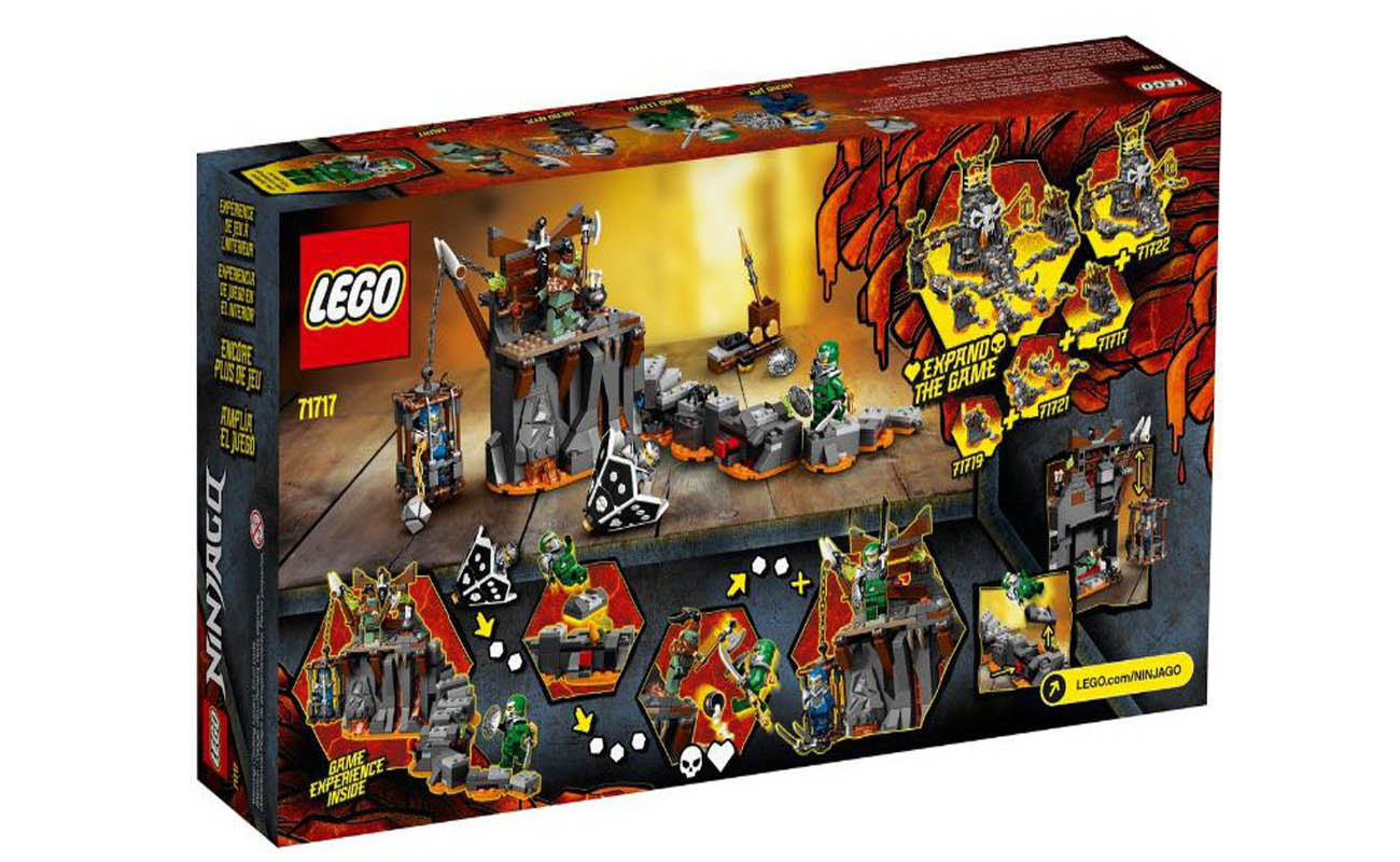 Bộ Lego Ninjago 71717 Hành trình đến ngục đầu lâu