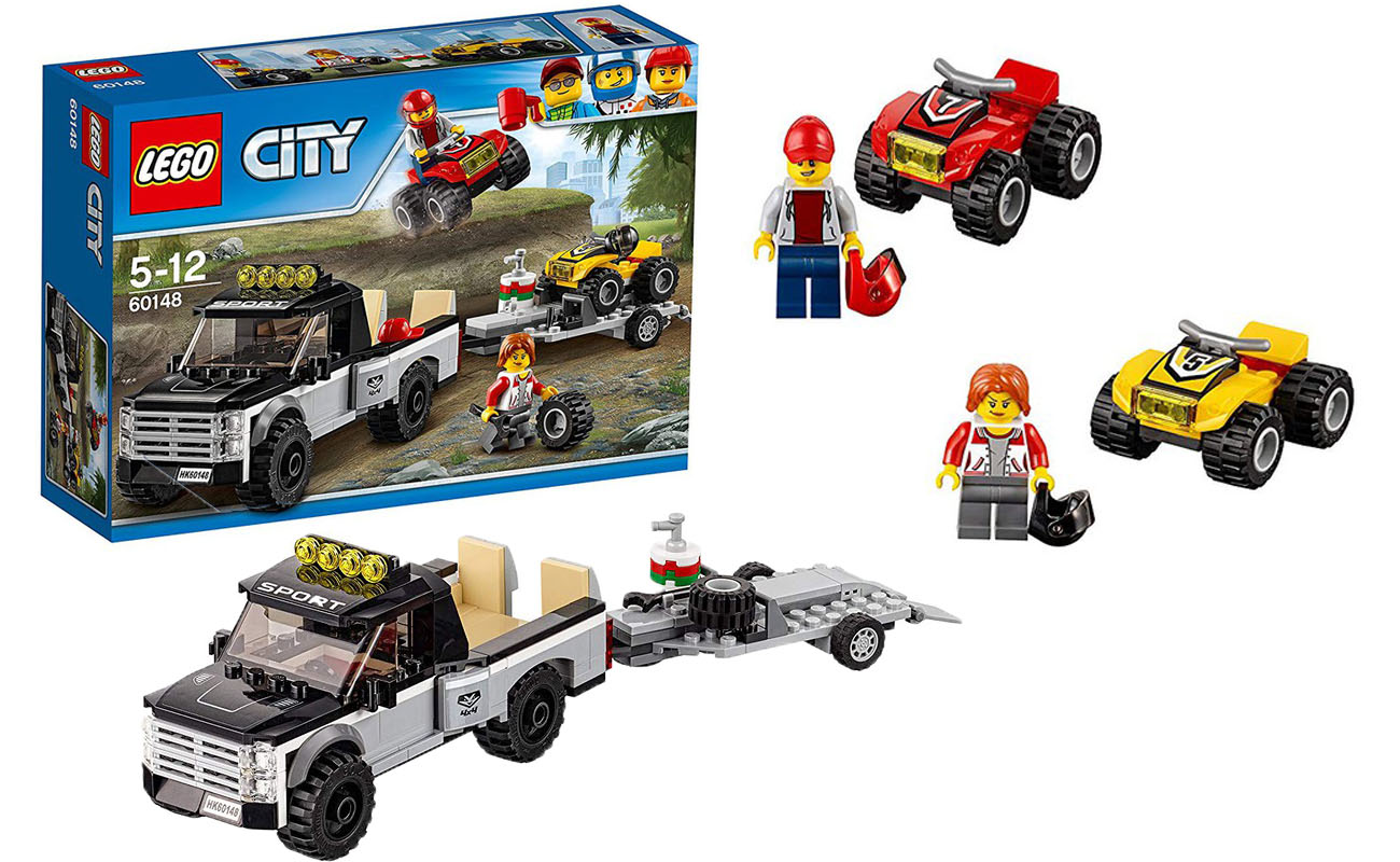 Mô Hình Lego City - Đội Đua Xe Địa Hình 60148