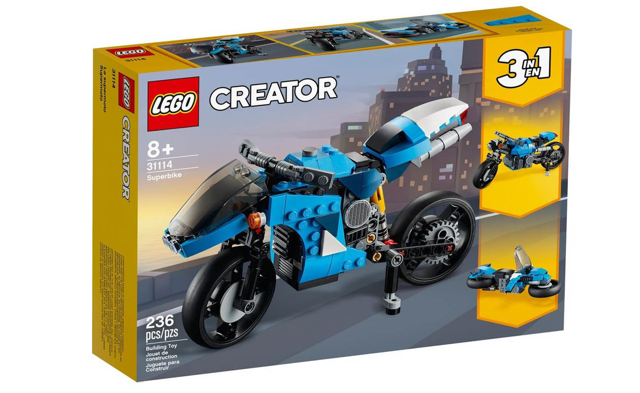 Đồ chơi Lego Creator siêu mô tô 31114