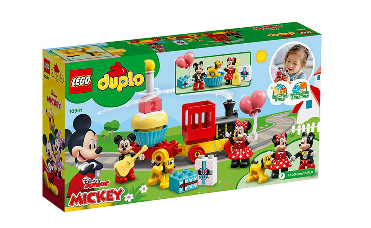 Lego Duplo Disney đoàn tàu sinh nhật của Mickey & Minnie 10941