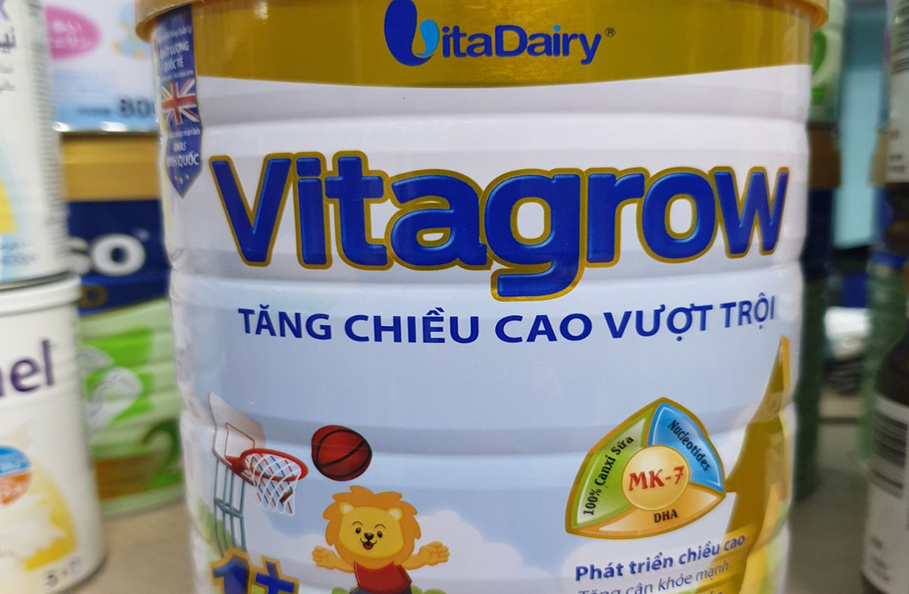Sữa bột tăng chiều cao VitaGrow 4