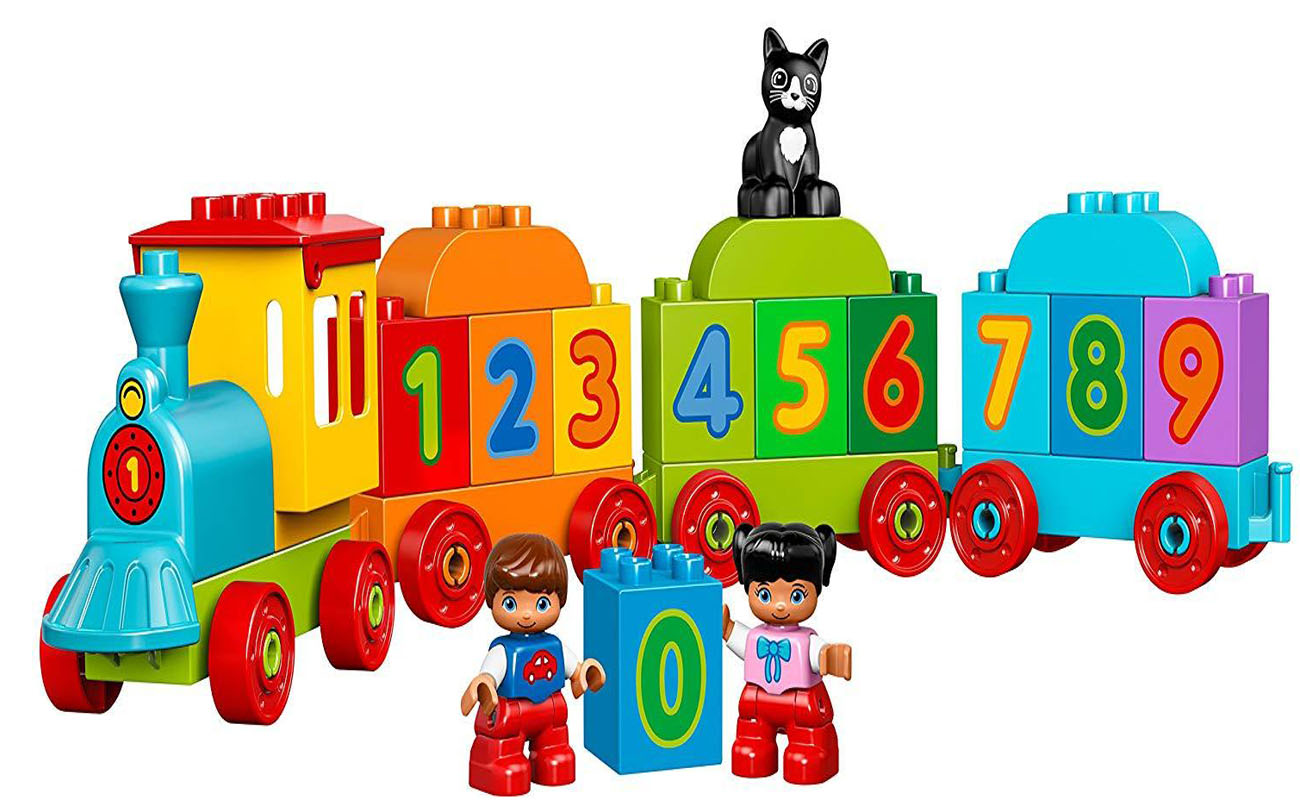 Bộ Lego Duplo - Tàu lửa học số 10847
