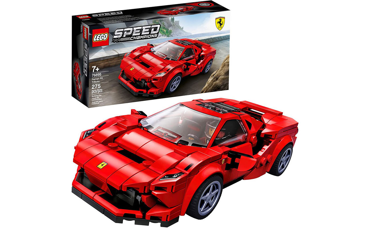 Lego Speed Champions Siêu xe Ferrari F8 Tributo 76895