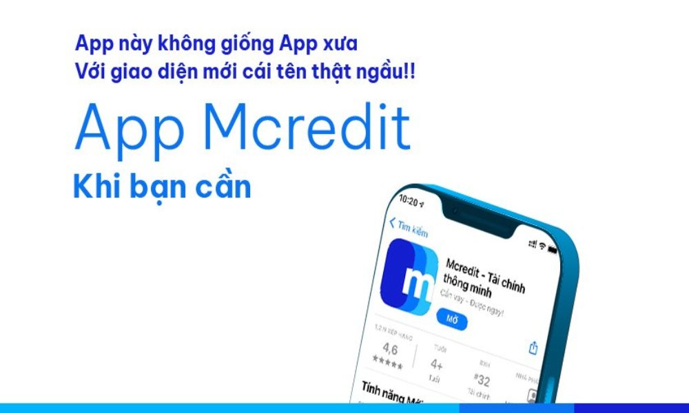 Hướng dẫn vay tiền MCredit qua app