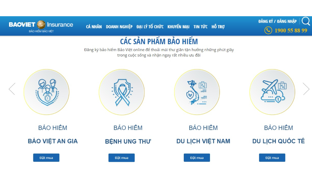 Các loại bảo hiểm của Bảo Việt