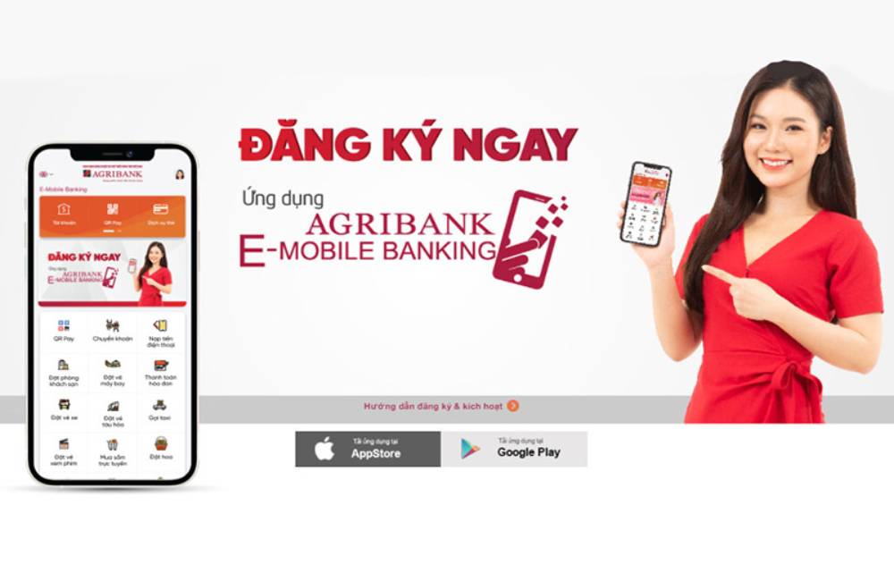 Hướng dẫn đăng ký Agribank E Mobile Banking