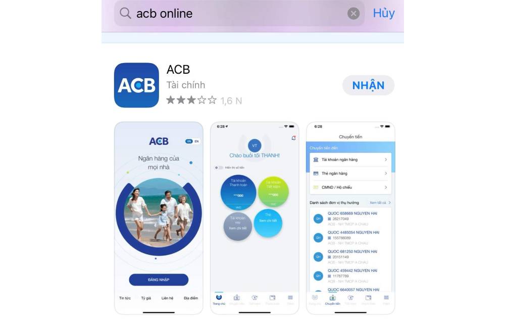 Hướng dẫn tải app ACB trên điện thoại nhanh chóng