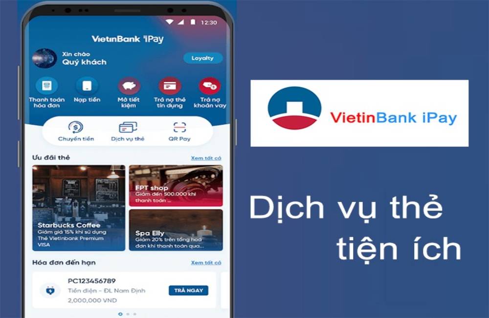 Những lợi ích khi bạn sử dụng dịch vụ thẻ Vietinbank iPay