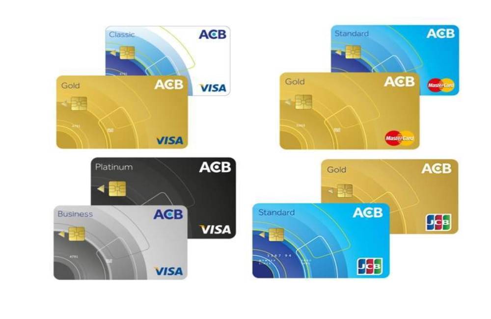 Tìm hiểu các loại thẻ tín dụng ACB