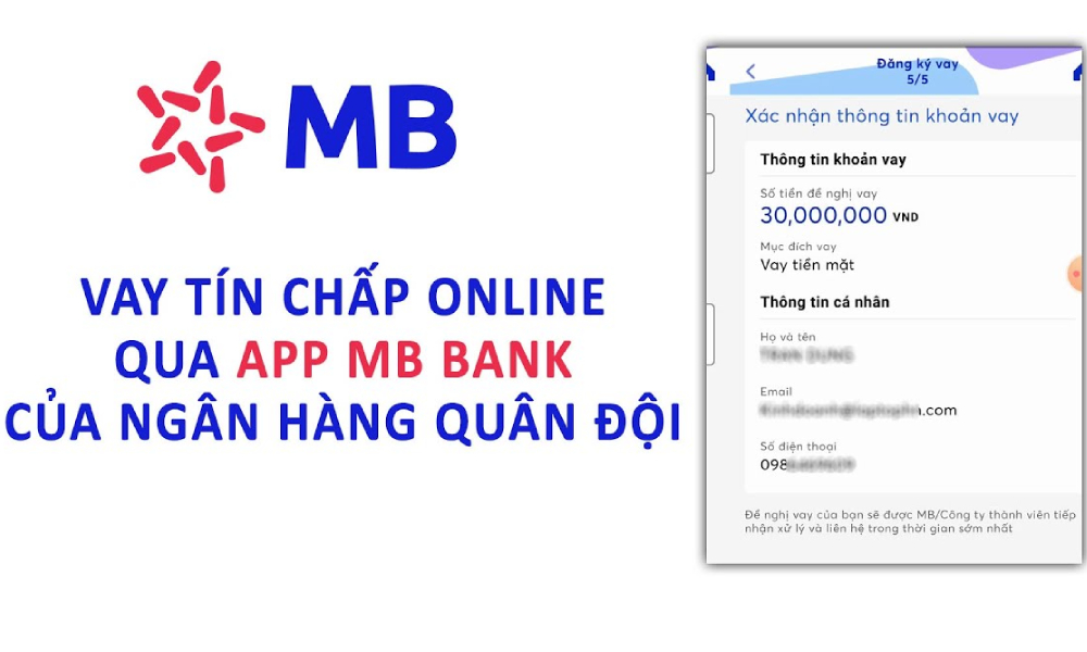 Bạn hoàn toàn có thể vay tiền tại App MBBank