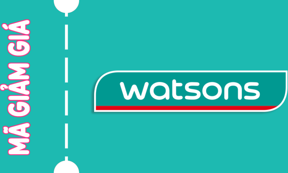 Săn ngay mã giảm giá Watsons tại VuiUp