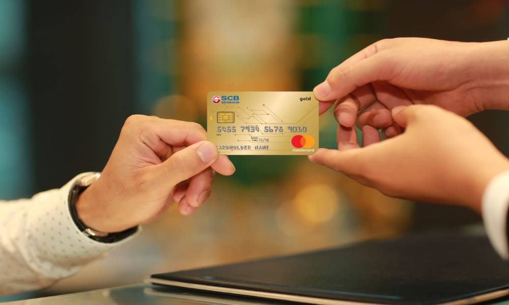 Thẻ tín dụng quốc tế SCB Mastercard Gold