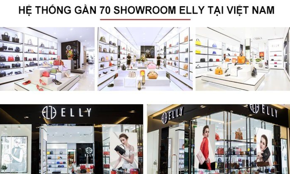 Tính đến nay thời trang Elly đã có đến 70 Showroom trên Việt Nam