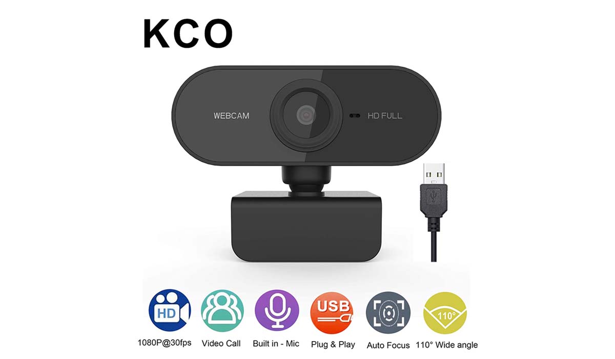 Webcam KCO PC01 tích hợp nhiều tính năng