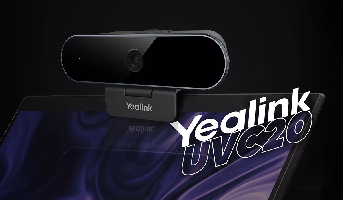 Webcam Yealink UVC20 có thiết kế sang trọng